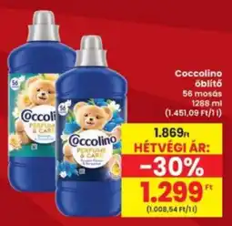 Interspar Coccolino öblítő ajánlat