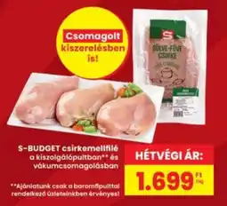 Interspar S-budget csirkemellfíle ajánlat