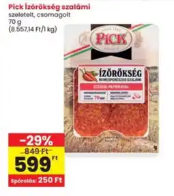 Interspar Pick ízörökség szalámi ajánlat