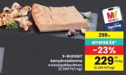 Interspar S-Budget kenyérsalonna ajánlat