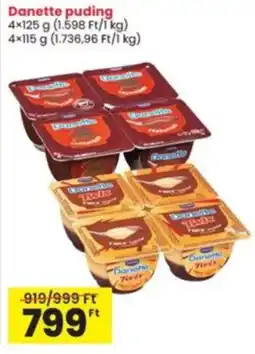 Interspar Danette pudings ajánlat