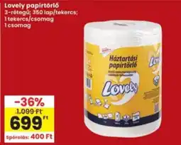 Interspar Lovely papírtörlő ajánlat