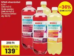 Interspar spar vitamin drink ajánlat