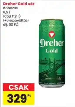 Interspar Dreher Gold sör ajánlat