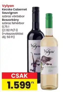 Interspar Vylyan kecske cabernet sauvignon boszorkány ajánlat