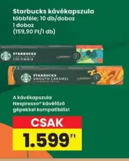 Interspar starbucks kávékapszula ajánlat