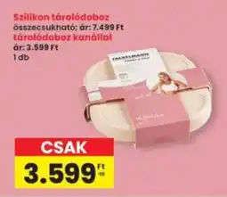 Interspar Tackelmann szilikon tárolódoboz ajánlat