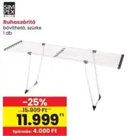 Interspar SimPex color ruhaszáritó ajánlat