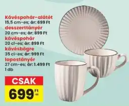 Interspar Kávés pohár-alátét ajánlat