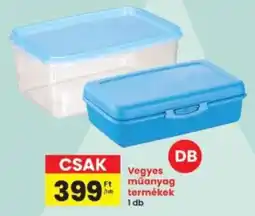 Interspar db vegyes muanyag termek ajánlat