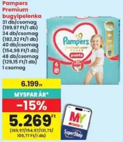 Interspar Pampers bugyipelenka ajánlat