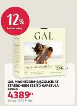 Rossmann GAL Magnézium-biszglicinát étrend-kiegészítő kapszula ajánlat