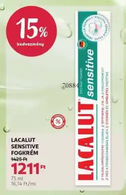 Rossmann LACALUT SENSITIVE FOGKRÉM ajánlat