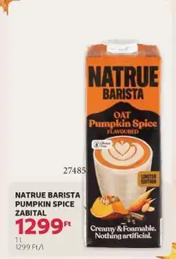 Rossmann NATRUE BARISTA PUMPKIN SPICE ZABITAL ajánlat