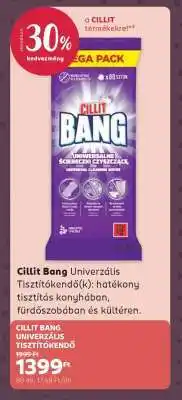 Rossmann Cillit Bang univerzális tisztítókendő ajánlat