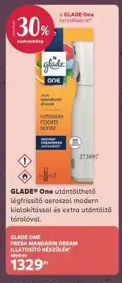 Rossmann GLADE ONE FRESH MANDARIN DREAM ILLATOSÍTÓ KÉSZÜLÉK ajánlat