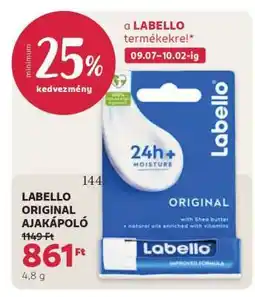 Rossmann LABELLO ORIGINAL AJAKÁPOLÓ ajánlat