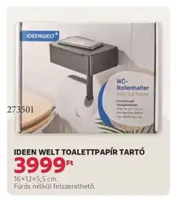 Rossmann IDEEN WELT TOALETTPAPÍR TARTÓ ajánlat