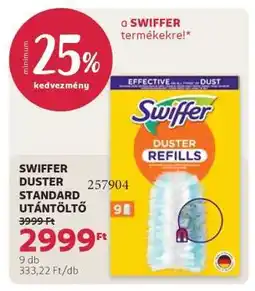 Rossmann SWIFFER DUSTER STANDARD UTÁNTÖLTŐ ajánlat