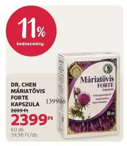 Rossmann DR. CHEN MÁRIATÖVIS FORTE KAPSZULA ajánlat