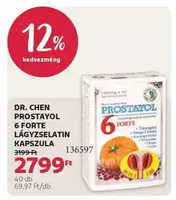 Rossmann DR. CHEN PROSTAYOL 6 FORTE LÁGYZSELATIN KAPSZULA ajánlat