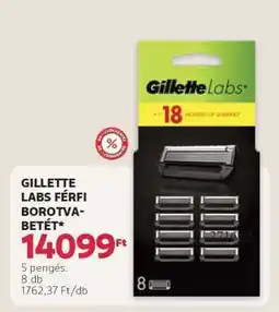 Rossmann GILLETTE LABS FÉRFI BOROTVABETÉT ajánlat