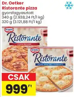 Spar Dr Oetker ristorante pizza ajánlat