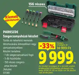 Lidl Parkside szegecsanyahúzó készlet ajánlat