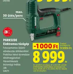 Lidl Parkside elektromos tűzögép ajánlat