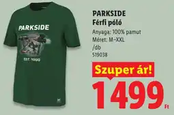 Lidl Parkside férfi póló ajánlat