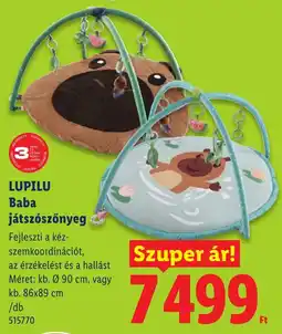 Lidl Lupilu baba játsszószőnyeg ajánlat