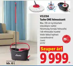Lidl Vileda turbo one felmosószet ajánlat