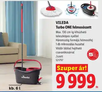 Vileda turbo one felmosószet