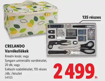 Crelando varrókellékek