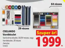Lidl Crelando varrókészlet ajánlat
