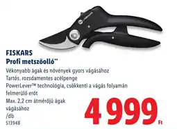 Lidl Fiskars profi metszőolló ajánlat