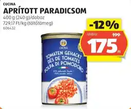 ALDI Cucina aprított paradicsom ajánlat