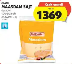 ALDI Milsani maasdam sajt ajánlat