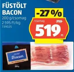 ALDI Füstölt Bacon ajánlat