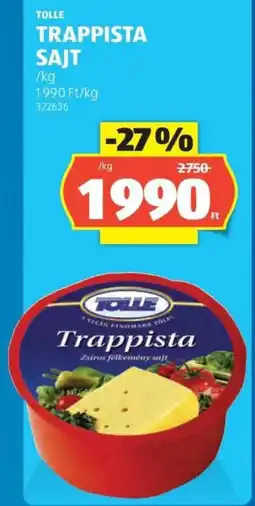 ALDI Tolle trappista sajt ajánlat