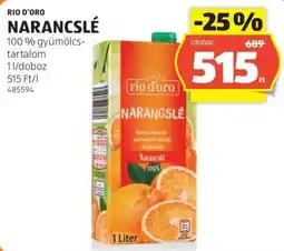 ALDI Rio d'oro narancslé ajánlat