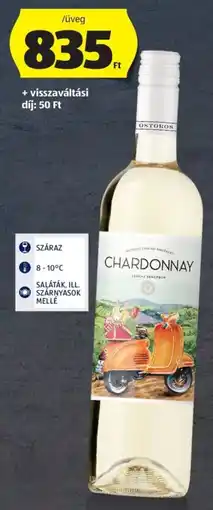 ALDI Ostoros chardonnay ajánlat