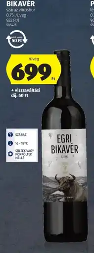 ALDI egri bikavér ajánlat