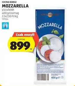 ALDI Cucina Nobile mozzarella ajánlat