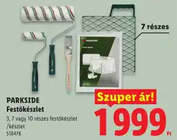 Lidl Parkside festőkészlet ajánlat