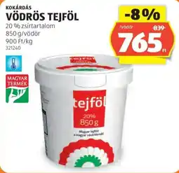 ALDI tejföl ajánlat