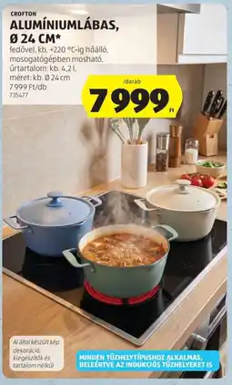 ALDI Crofton alumíniumlábas ajánlat