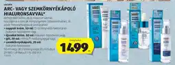 ALDI lacura arc- vagy szemkörnyékápoló hialuronsavval ajánlat