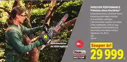 Lidl Parkside performance prémium akkus láncfűrész ajánlat