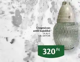 EcoFamily Üvegmécses antik kupakkal ajánlat